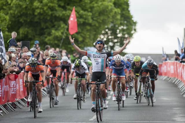 Dean Downing wins the Beaumont Trophy