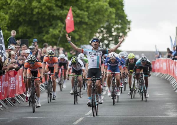 Dean Downing wins the Beaumont Trophy