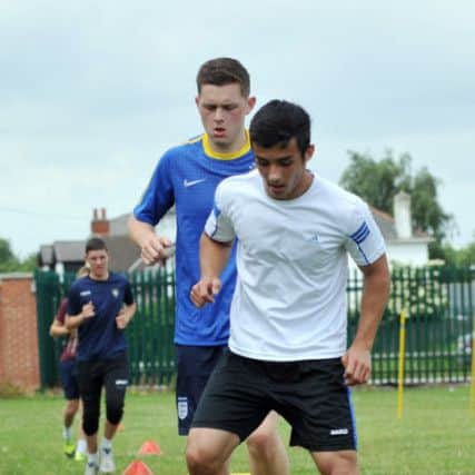 Worksop Town FC training session (w130629-1j)