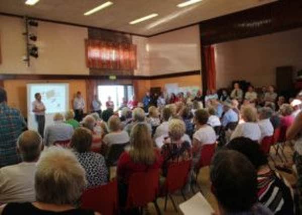 Hundreds turn out to housing consultation in Scotter