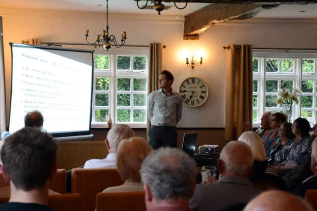 Public meeting to unveil development plans for Firbeck Hall. Architect Chris Jubb is pictured G130710-3a