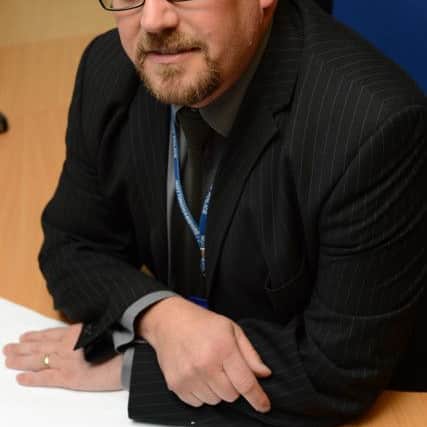 DI Ash Wilson pictured at Worksop Police Station (w120924-8b)