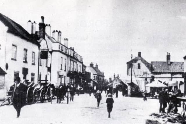 Market Place Tuxford 1880