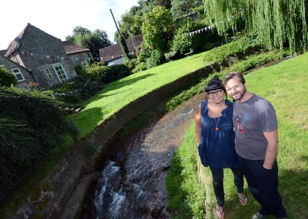 Former Artic Monkeys tour manager Timm Cleasby and his wife Sam, who have adopted the country lifestyle and are living in Horseshoe Lane, Rotherham.