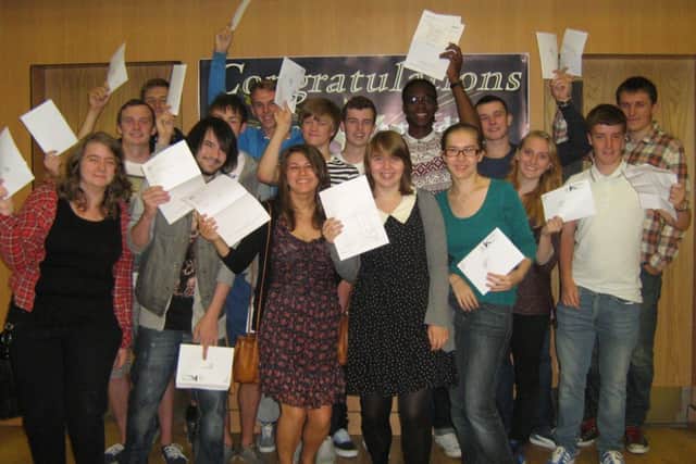 Aston Academy students were thrilled with their results on A Level day