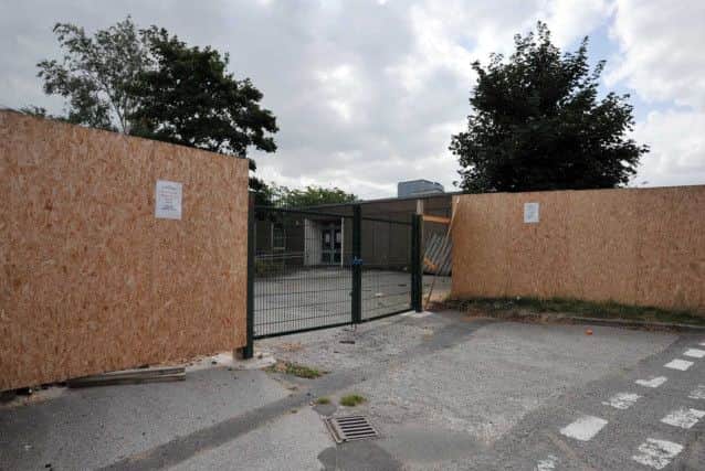 Proposed site of new care home on Wingfield Avenue