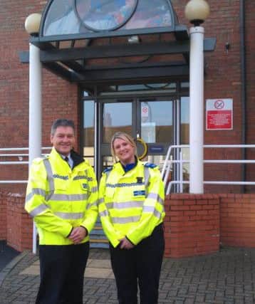 Worksop South West beat team PC Jason Crofts and PCSO Jaime Shaw