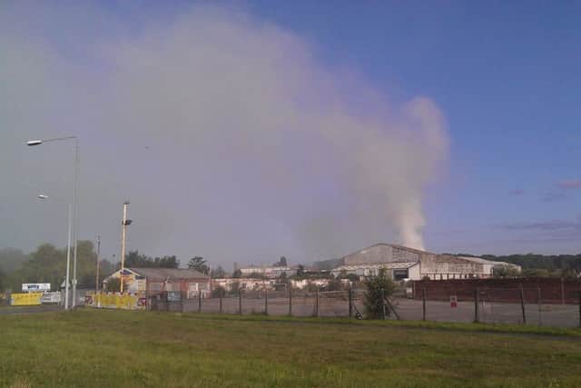 Fire near recycling centre at Shireoaks