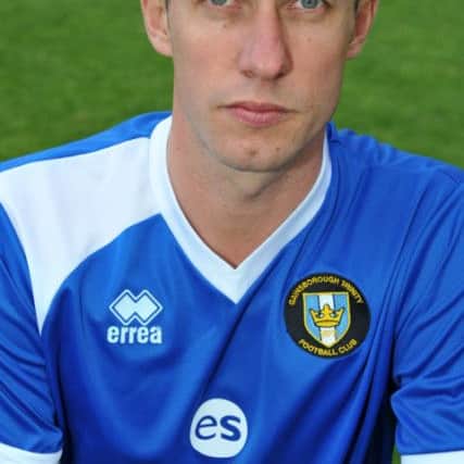 Gainsborough Trinity FC 2013/14. Pictured is Darryn Stamp (w130813-1s)