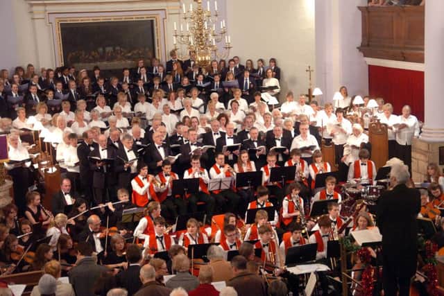 Gainsborough Choral Society's annual Carols for All concert at All Saints Church G111210-9b