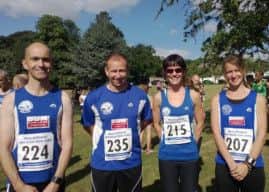 Striders, including Lorna Allison, Helen Robinson, Craig Ward and Matt Lyner