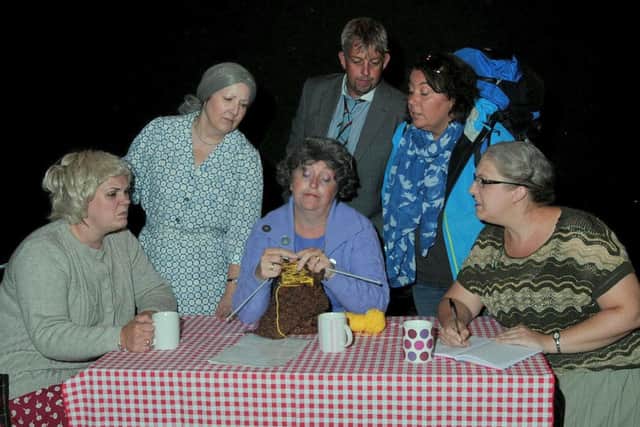 Lindrick Players will perform Caramba's Revenge. From left are Helene Sprowell as Rose, Pat Shepherd as Doris, Helen Stevenson as Margo, Steve Edgar as Inspector Grubb, Sarah Edgar as Ronnie and Sarah Hemsall as Lottie.