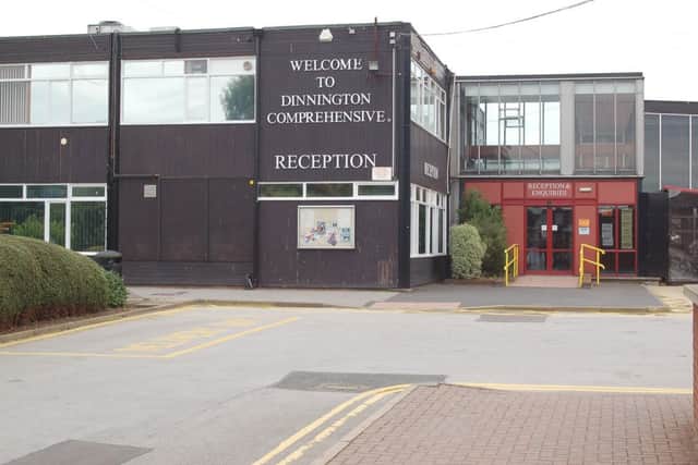 Dinnington Comprehensive School, Doe Quarry Lane, Dinnington.
***27th August copy*** w100819-7
