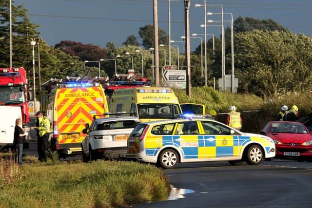 Accident, North road, Retford on 15-9-13 6-15pm.