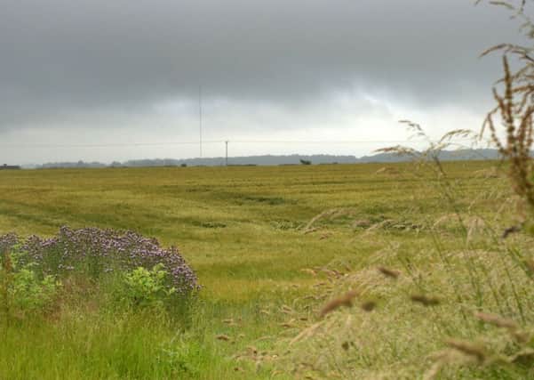 Proposed site for a wind farm near Hemswell Cliff G120710-1a