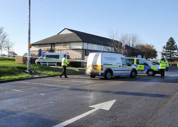Police incident at Blyth services
