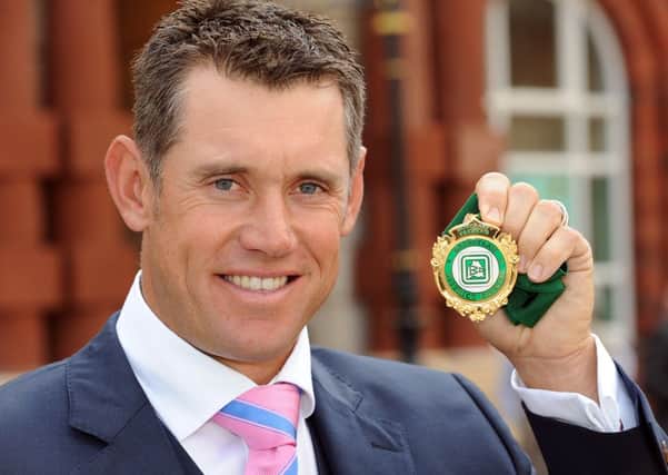 Lee Westwood OBE receives the freedom of the District of Bassetlaw (w120320-7a)