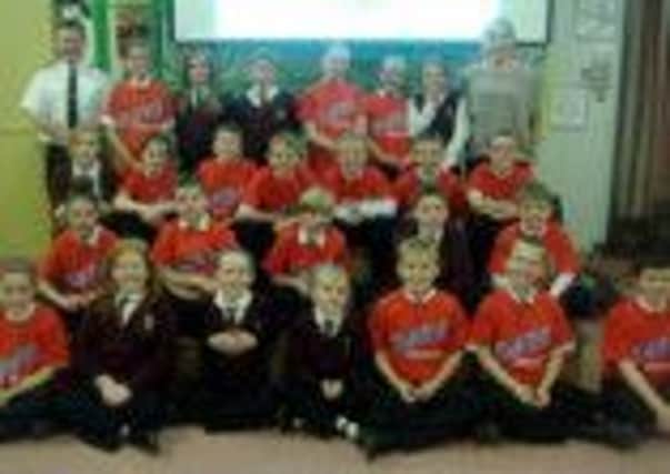 Worksop Priory Primary School pupils at their Dare graduation