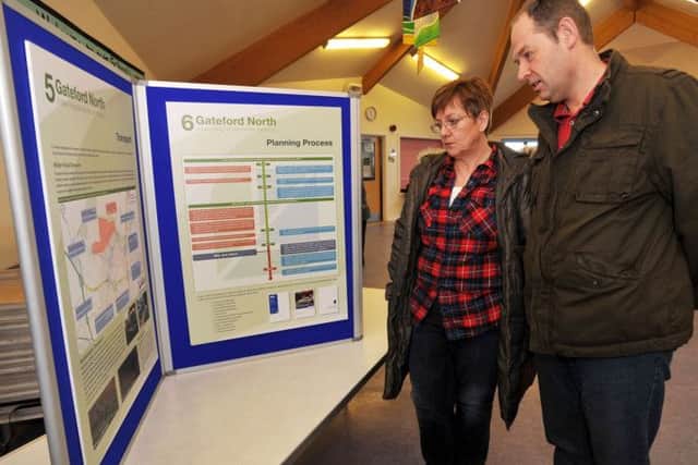 Public consultation for plans to build 670 homes, a school and community facilities in Gateford (NWGU-25-01-14 RA 3a)