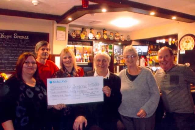 The Kings Arms in Clarborough have raised an amazing £436.75 for Bassetlaw Hospital