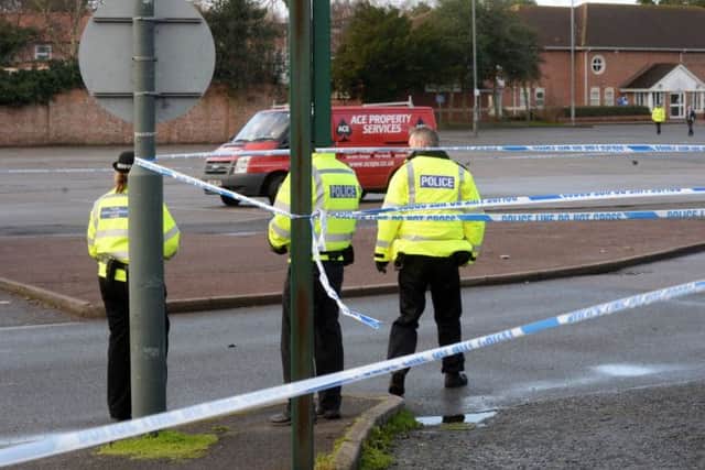 Police have closed off Churchgate car park in Retford