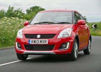 The new Suzuki Swift 4x4 - SZ4 model.