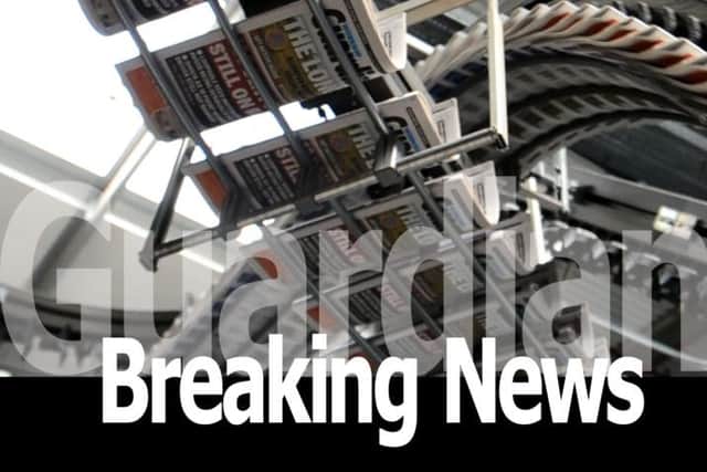 Guardian Breaking News Logo