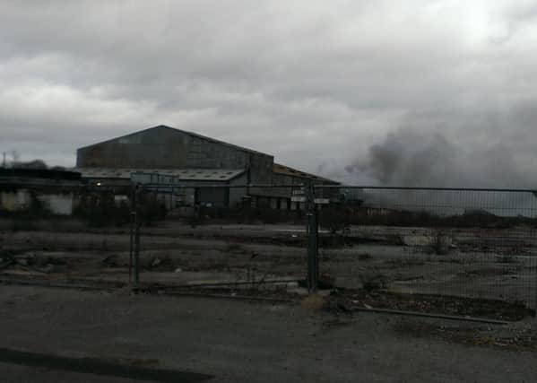 Recycling Centre fire in Shireoaks Road