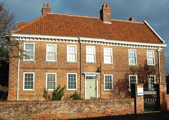 The Old Rectory in Epworth. (Buy this photo E1820TS) Picture: Tony Saxton
