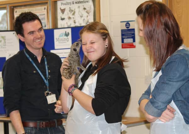Animal Welfare is one course people can try out at the Rotherham College taster event