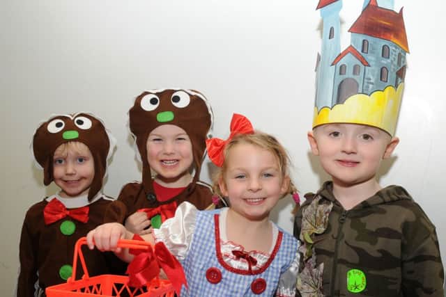 Pupils of Belton All Saints School have dressed up as their favourite characters for world book day. Picture: Andrew Roe