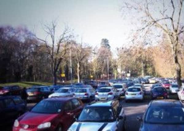 The overspill car park at Retford Leisure Centre and Post-16 Centre is regularly full