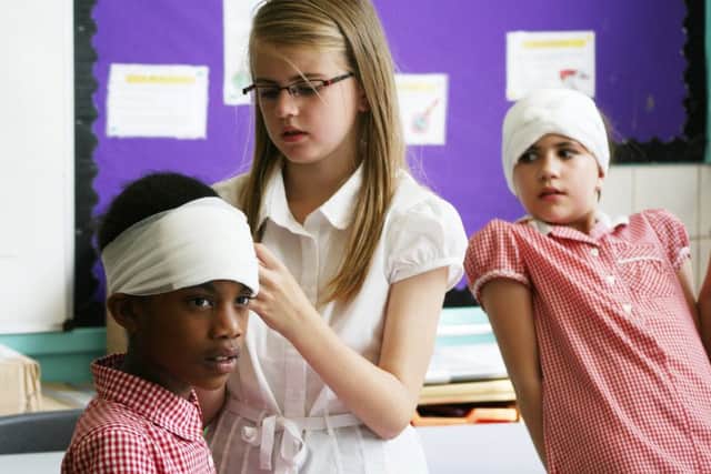 School pupils will learn first aid under the new scheme being launched by the St John Ambulance