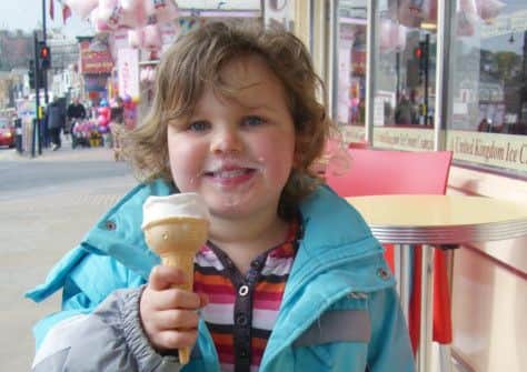 Four-year-old Emma Lifsey, who has tragically died after the car she was travelling in was hit by a train.