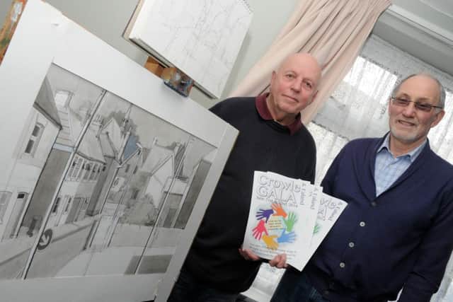 Crowle Gala Organisers Paul Vernum (l) and Ron Stewart are getting ready for the launch of the first ever Crowle Gala in June. Picture: Andrew Roe