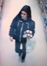 Police want to speak to this woman in connection to a theft