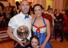 Winners Peter and Lynn Best