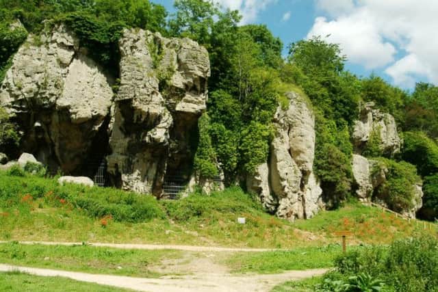 Creswell Craggs is one of the routes in the Chesterfield Walking Festival