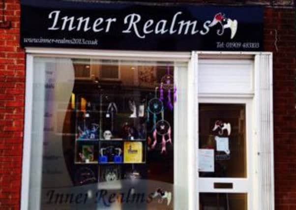 The new 'Inner Realms' shop at 5 Ryton Street