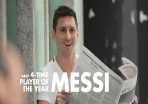 WORLD FOOTBALL STARS FEATURE IN NEW PEPSI AD