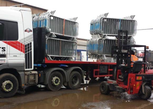 Events Solution will be providing safety barriers for both the London Marathon and the Olivier Awards