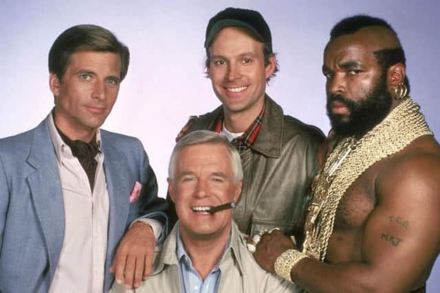 The A-Team's Dirk Benedict - pictured left - is coming to Sheffield Film and Comic Con.