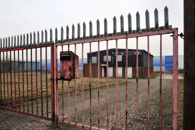 The old Dukeries House site where the proposed new waste transfer station would be located