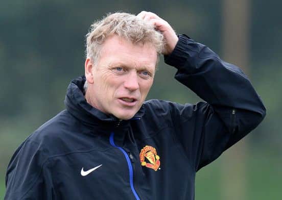 Manchester United manager David Moyes during a training session at the AON Training Complex, Manchester. PRESS ASSOCIATION Photo. Picture date: Tuesday October 1, 2013. See PA story SOCCER Man Utd. Photo credit should read: Martin Rickett/PA Wire.