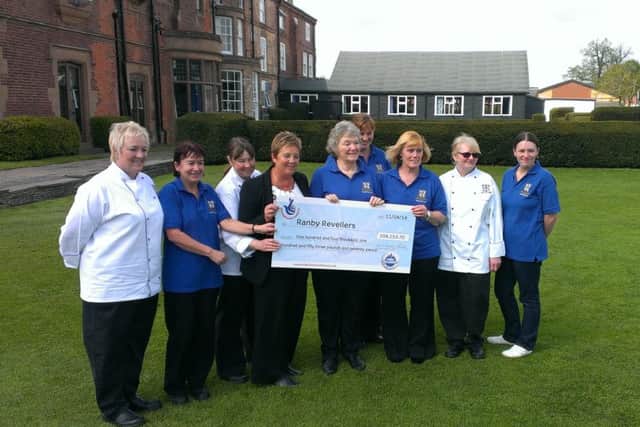 A syndicate of nine dinner ladies from Worksop College Prepartory College at Ranby House in Retford have won more than £100,000 on the National Lottery EuroMillions