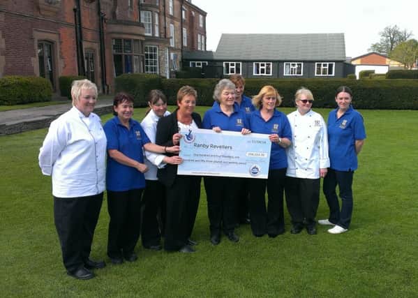 A syndicate of nine dinner ladies from Worksop College Prepartory College at Ranby House in Retford have won more than £100,000 on the National Lottery EuroMillions