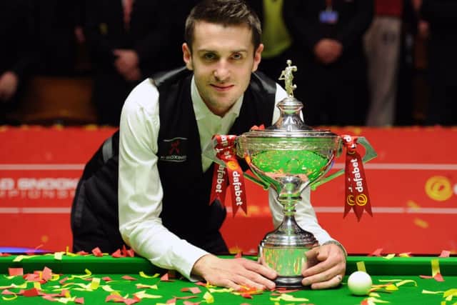 Dafabet World Snooker Champion 2014 Mark Selby. Photo: Anna Gowthorpe/PA Wire
