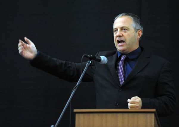 Bassetlaw Games awards night.  Pictured is MP John Mann (w121008-7r)