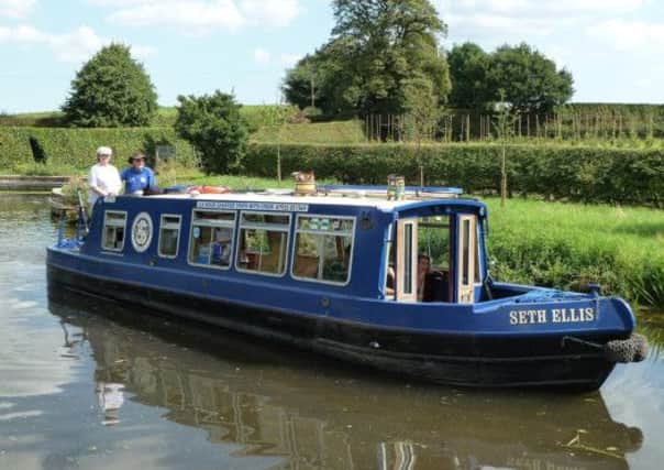 Chesterfield Canal Trust boat Seth Ellis
