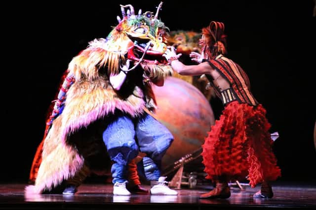 Cirque du Soleil Dralion at the Sheffield Arena